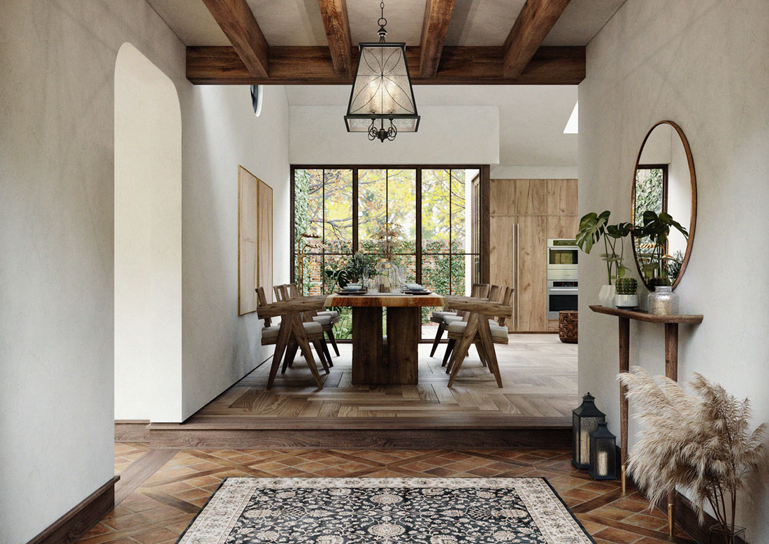 Phong cách thiết kế Farmhouse - Sự kết hợp giữa mộc mạc và hiện đại 7 Bảng màu gần gũi với thiên nhiên