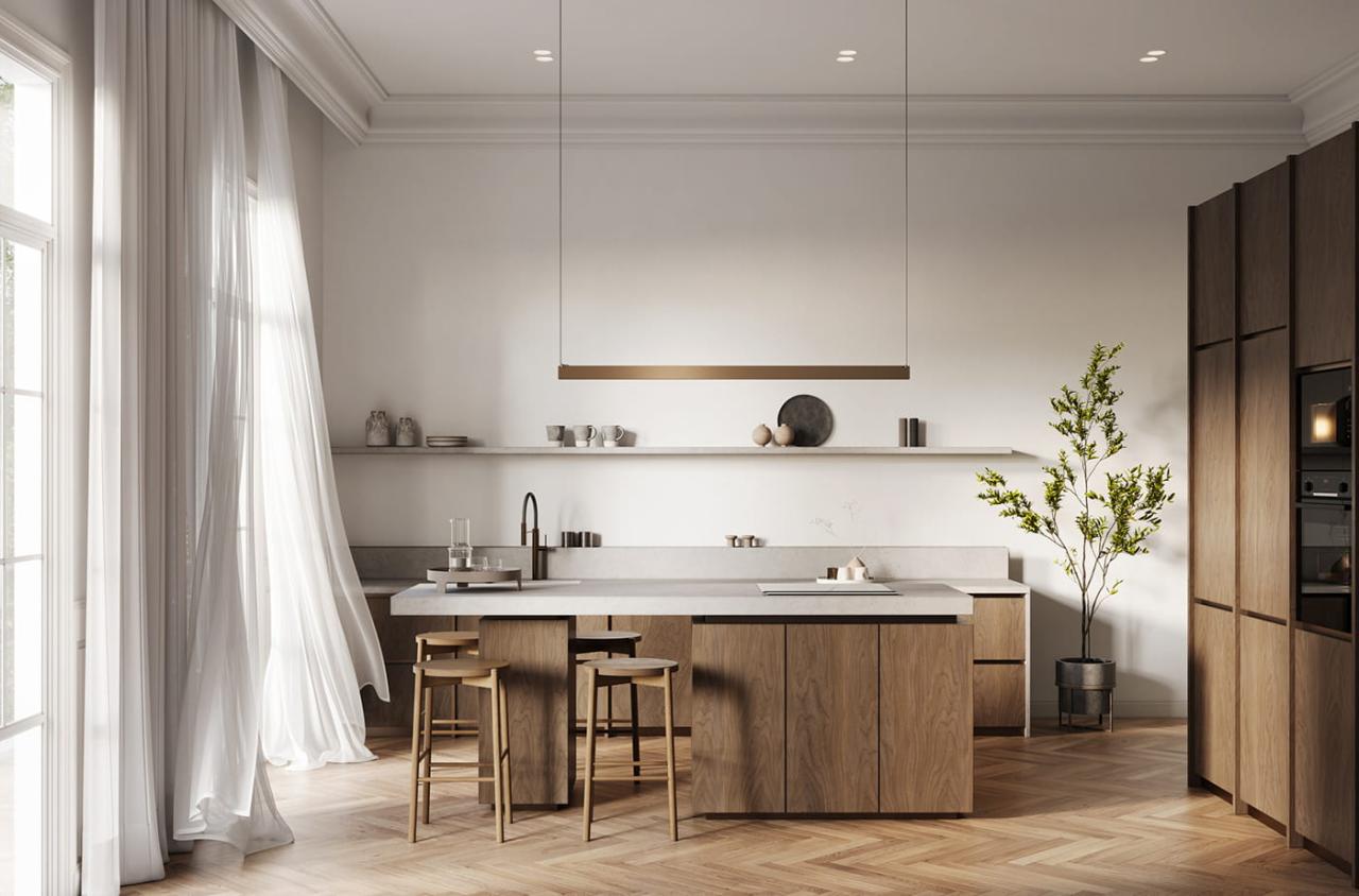 Phong cách Scandinavian và ứng dụng trong thiết kế nội thất kiến trúc 8 Gỗ không chỉ có độ bền tốt mà có giá trị thẩm mỹ cũng rất cao